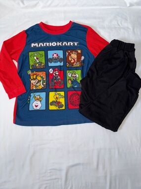 Nintendo Mario Kart Kids Long Sleeve PJ Set